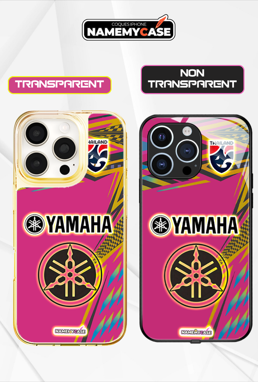 Funda LED para iPhone - Yamaha Rosa