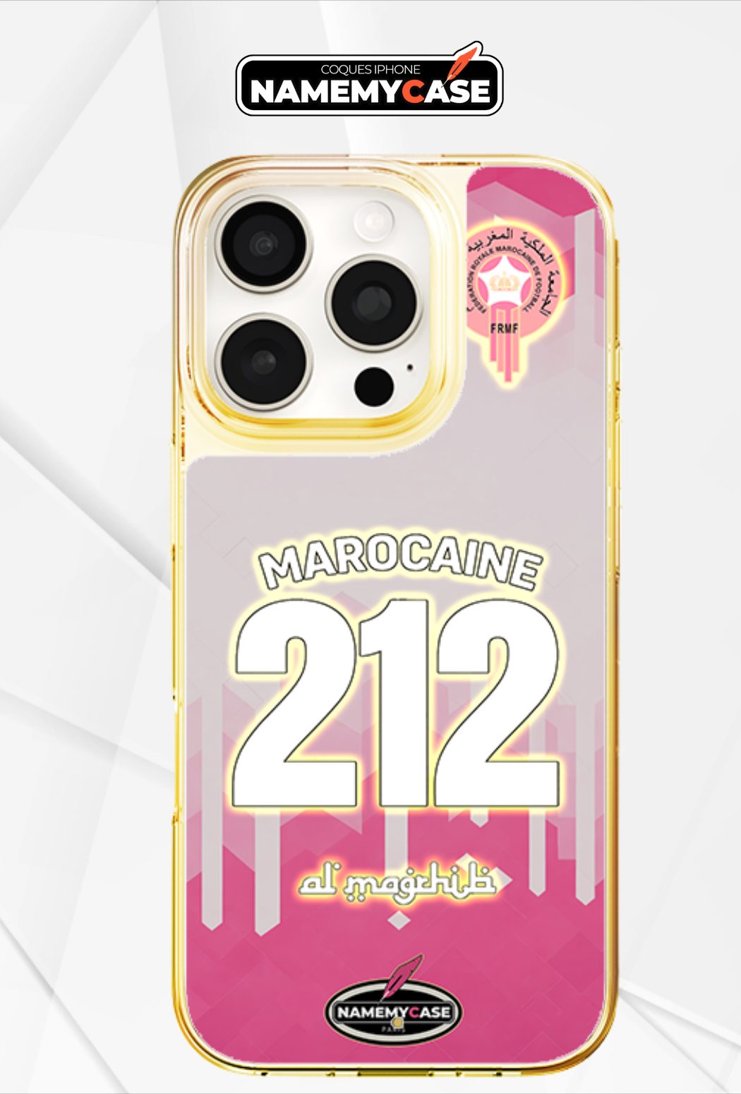 Funda LED para iPhone - 212 Marroquí