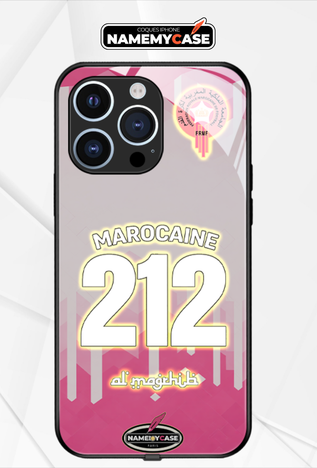 Funda LED para iPhone - 212 Marroquí