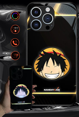 Funda LED Luminosa para iPhone - Luffy | One Piece