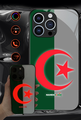 Funda LED para iPhone con Bandera de Argelia
