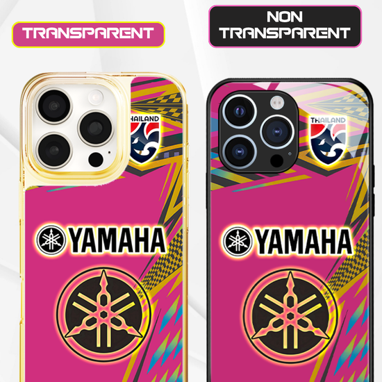 Funda LED para iPhone - Yamaha Rosa