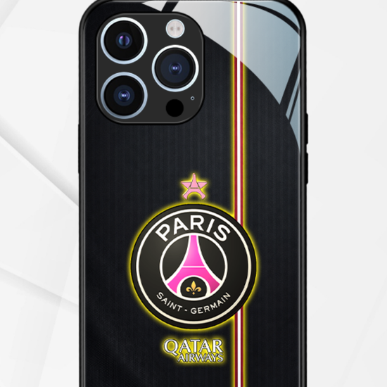 Funda LED para iPhone - PSG Rosa