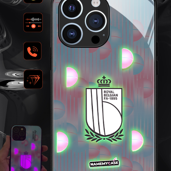 Funda LED para iPhone Omerta Rosa
