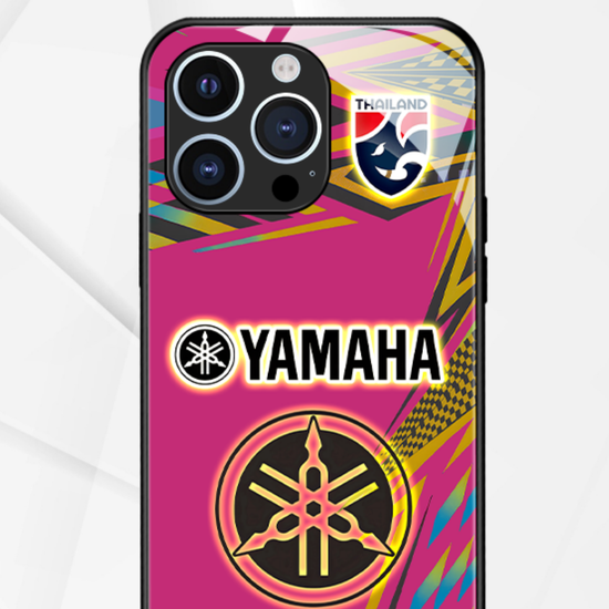 Funda LED para iPhone - Yamaha Rosa