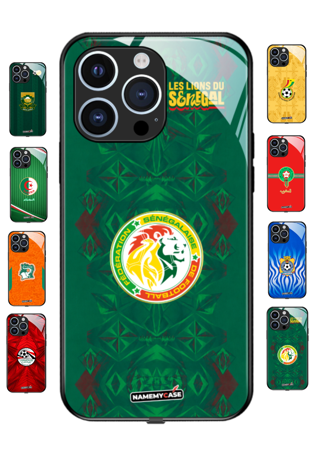 World Cup Jersey iPhone Cases - Africa Collection