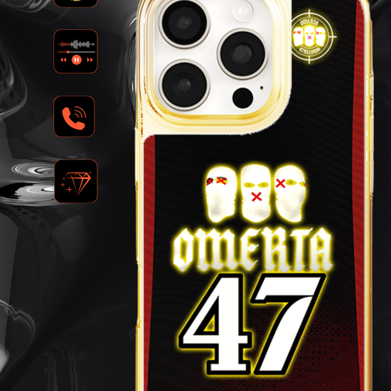 Funda LED para iPhone - Omerta Negro