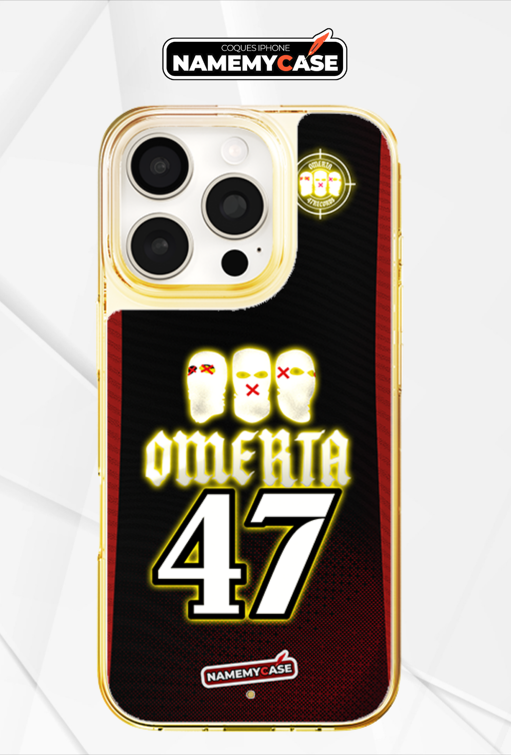 Funda LED para iPhone - Omerta Negro