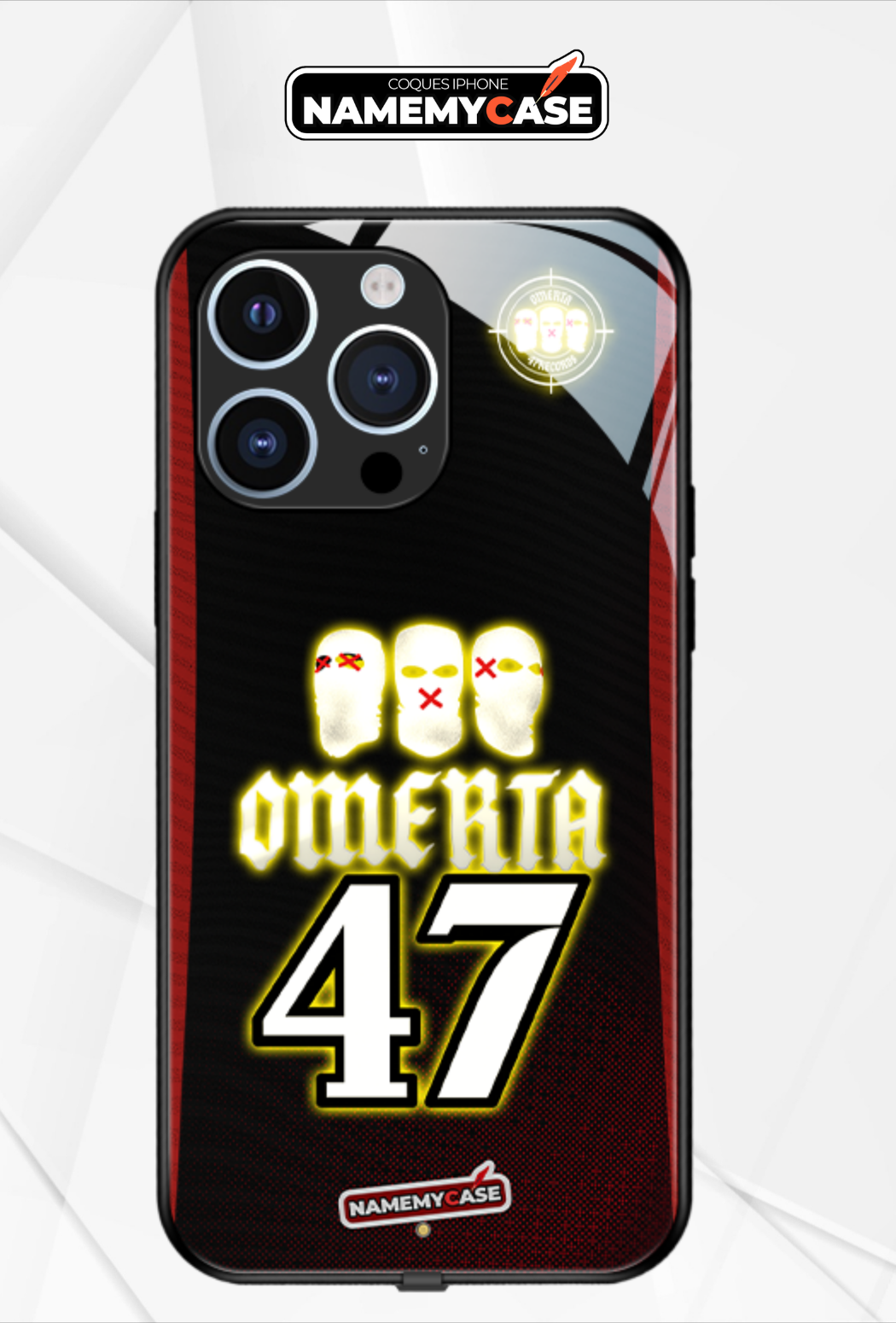 Funda LED para iPhone - Omerta Negro