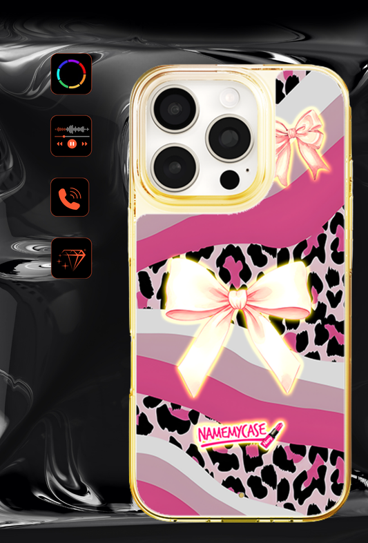 Funda LED para iPhone con Pajarita