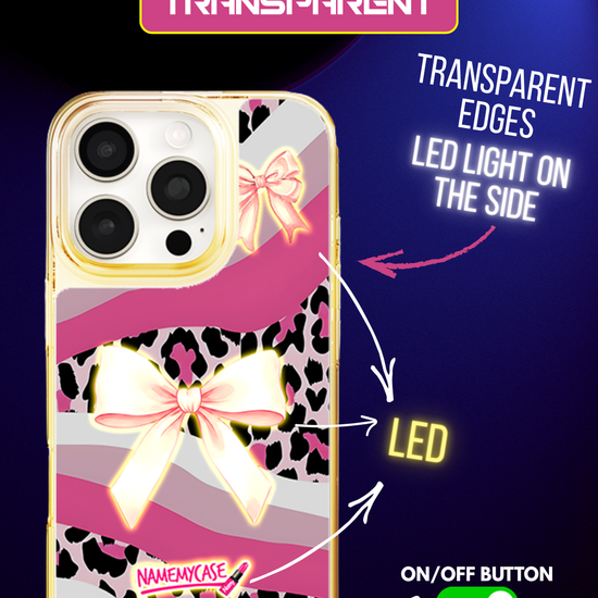 Funda LED para iPhone con Pajarita
