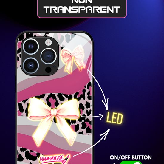 Funda LED para iPhone con Pajarita