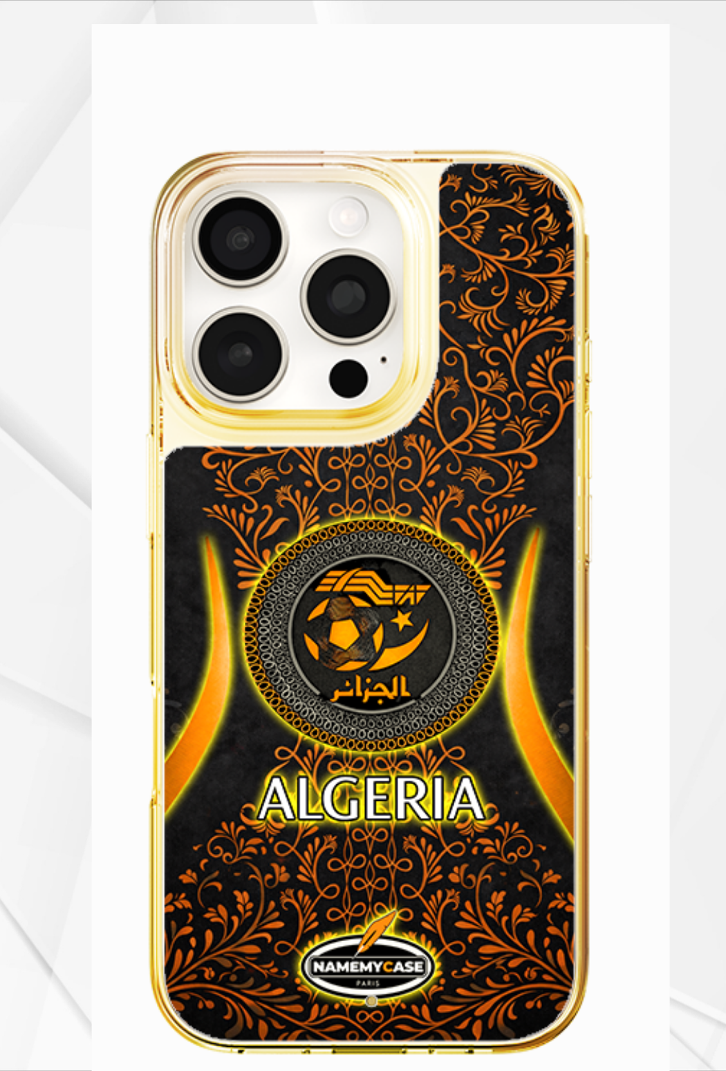 Funda LED para iPhone - Naranja Argelia