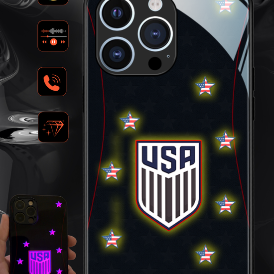 Funda LED para iPhone Omerta Rosa