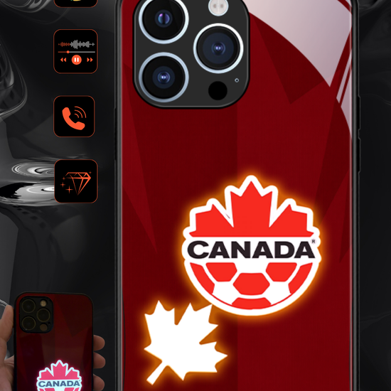 Funda LED para iPhone Omerta Rosa