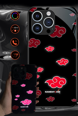 Funda LED Iluminada para iPhone – Akatsuki - Naruto