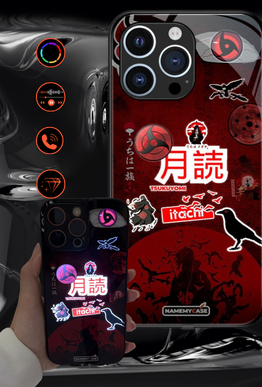 Funda LED Iluminada para iPhone - Tsukuyomi | Naruto
