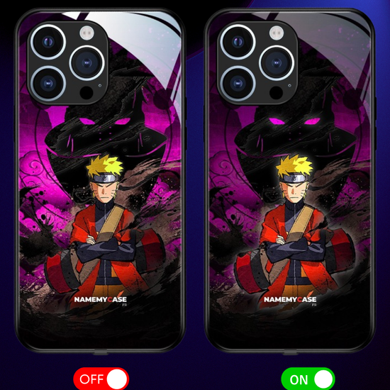 Funda LED para iPhone con luz - Energía | Naruto