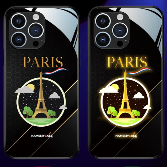 Funda LED Luminosa para iPhone - París
