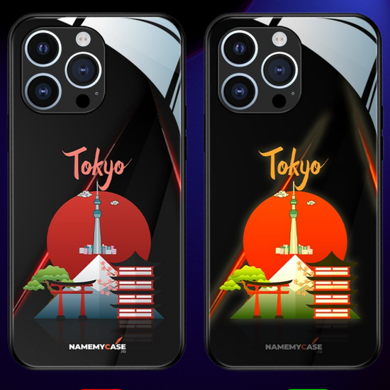 Funda LED para iPhone con Iluminación - Tokio