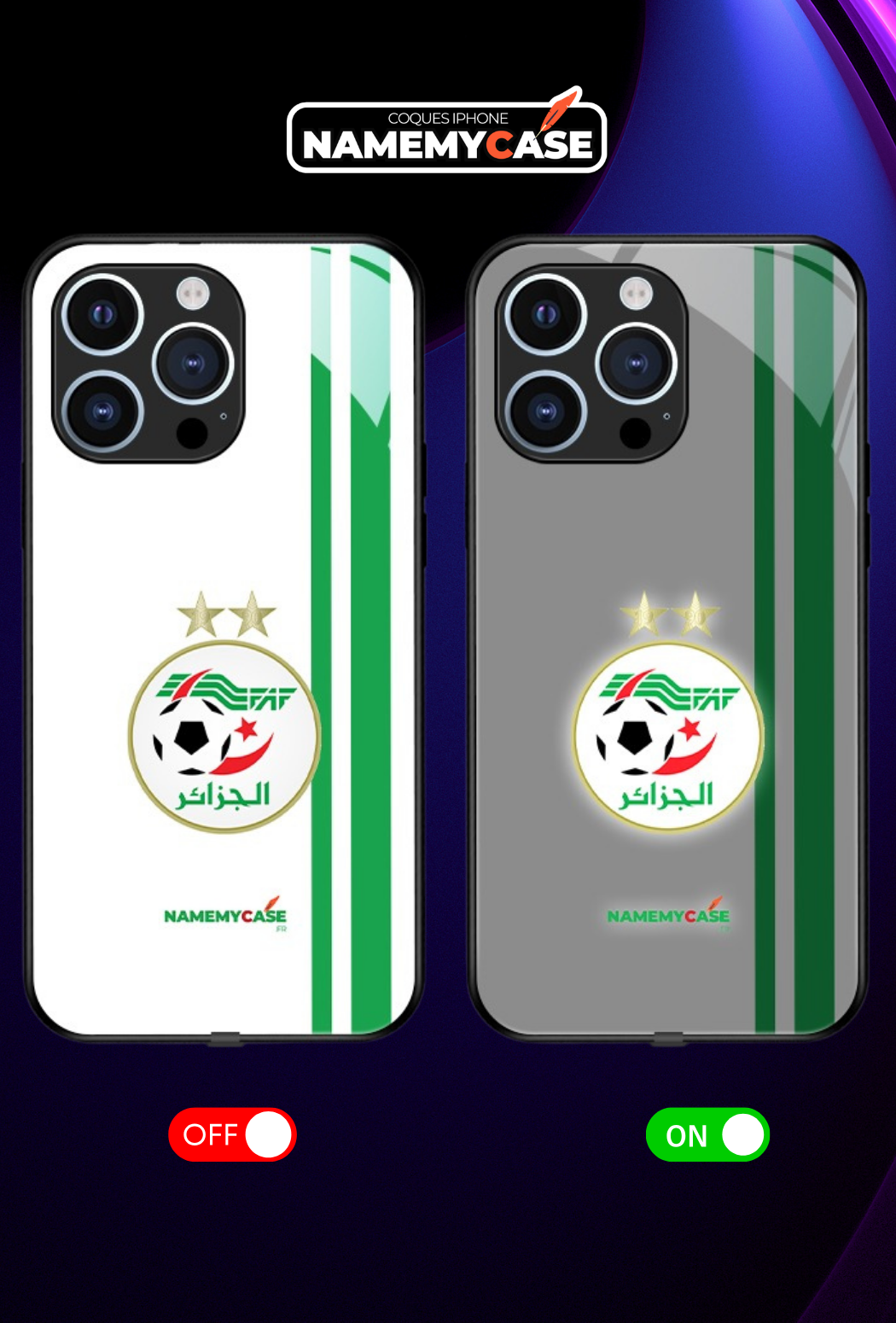 Funda LED para iPhone - Argelia