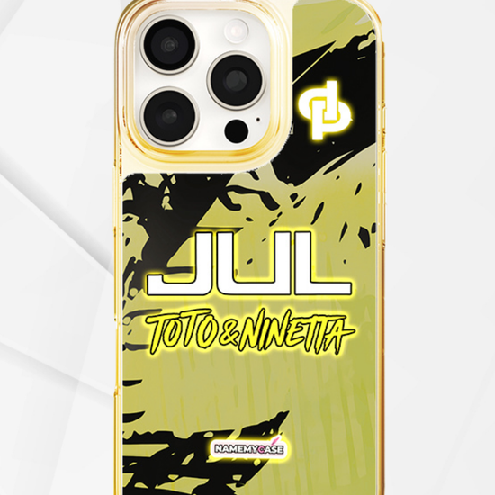 Funda LED para iPhone JUL Amarilla