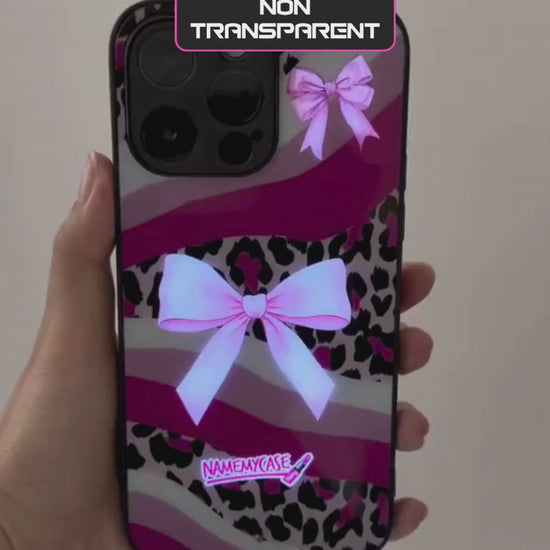 Funda LED para iPhone con Pajarita