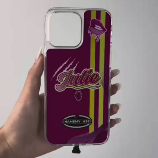 Funda personalizada para iPhone con luz LED