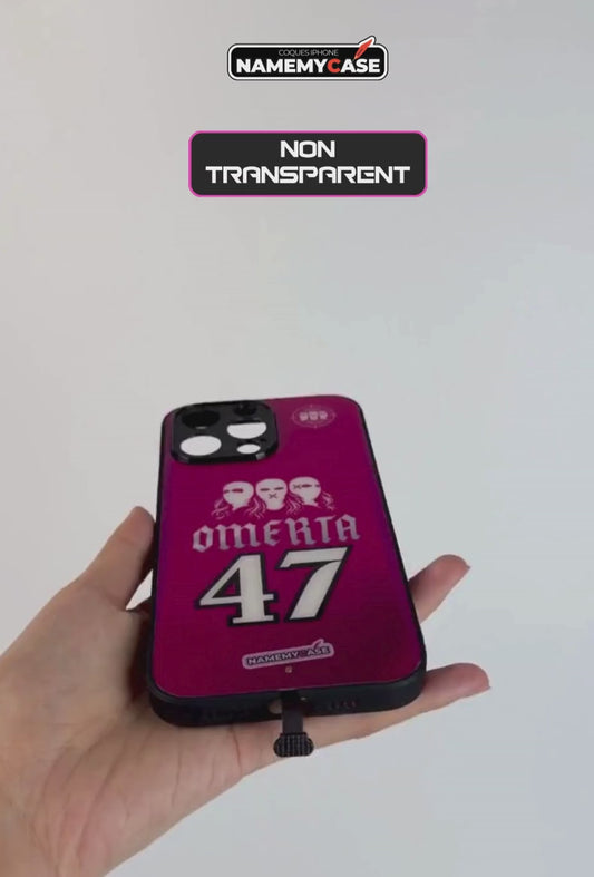 Funda LED para iPhone Omerta Rosa