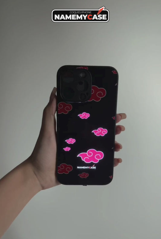 Funda LED Iluminada para iPhone – Akatsuki - Naruto