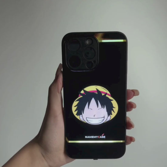 Funda LED Luminosa para iPhone - Luffy | One Piece