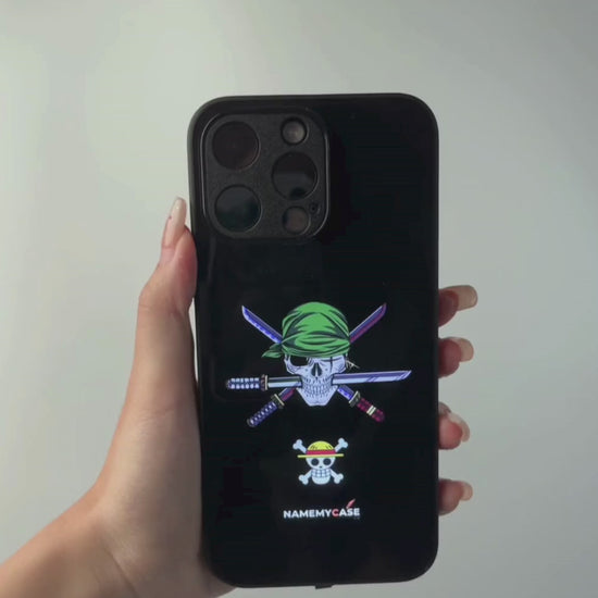 Funda LED Luminosa para iPhone - Roronoa Zoro | One Piece