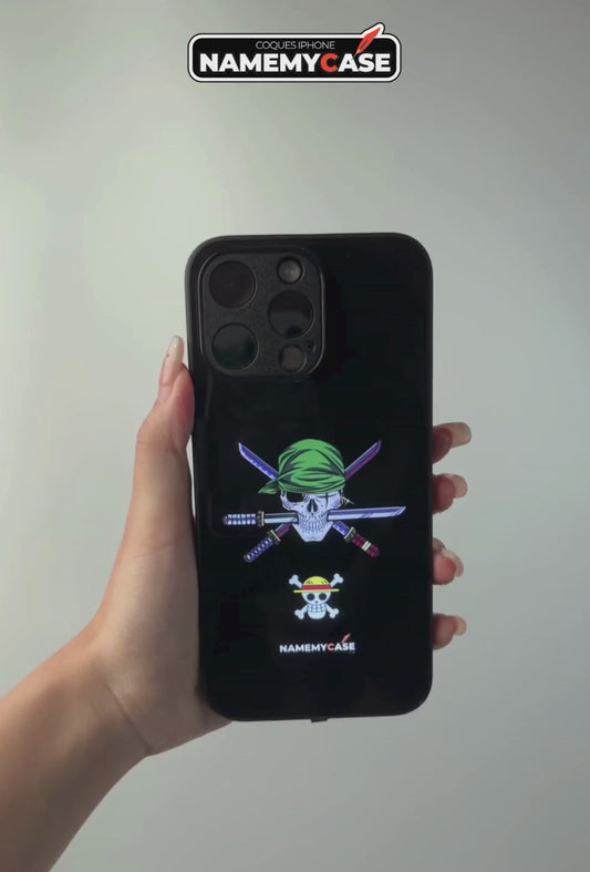Funda LED Luminosa para iPhone - Roronoa Zoro | One Piece