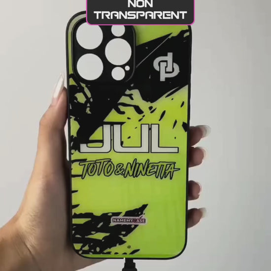 Funda LED para iPhone JUL Amarilla