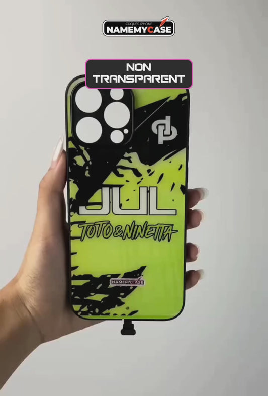 Funda LED para iPhone JUL Amarilla